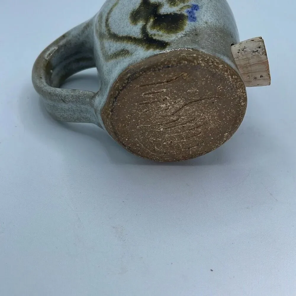 Handmade pottery crockery parmigiana shaker.